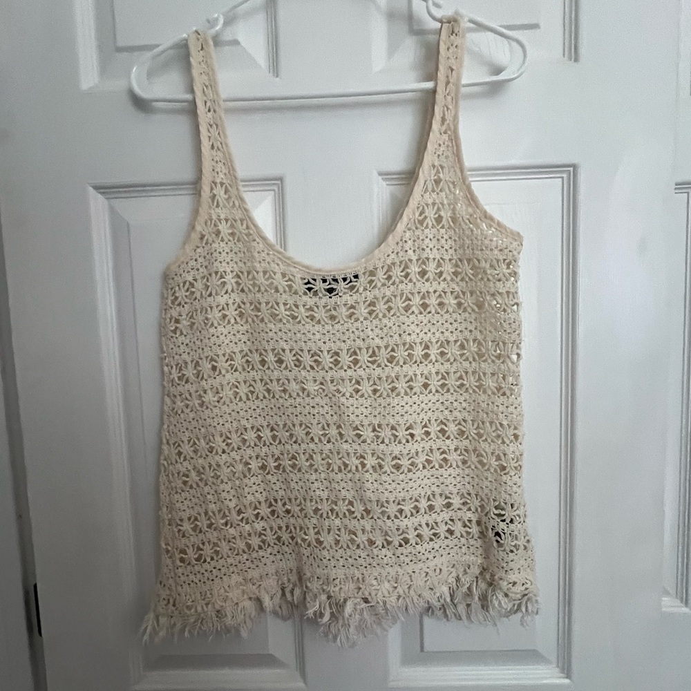 Sanctuary Crochet Top/Coverup